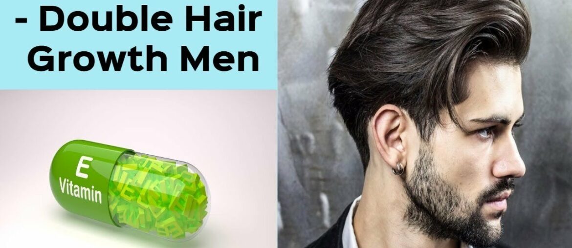 How To Use VITAMIN E OIL CAPSULE For Double Hair Growth Men - Stop Hair Loss, baldness & Regrow Hair