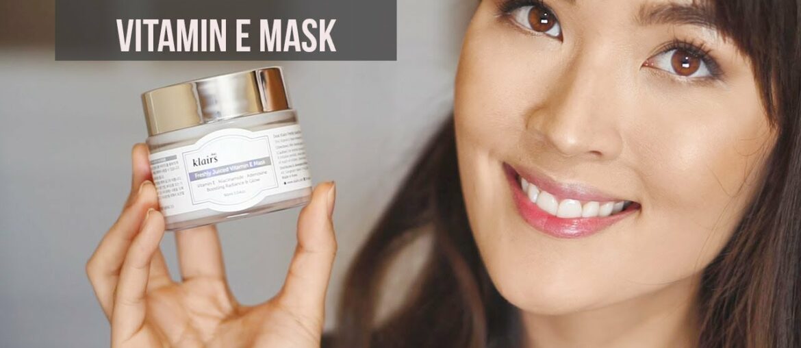Klairs Freshly Juiced Vitamin E Mask Review | Koja Beauty Cruelty-Free Korean Skincare