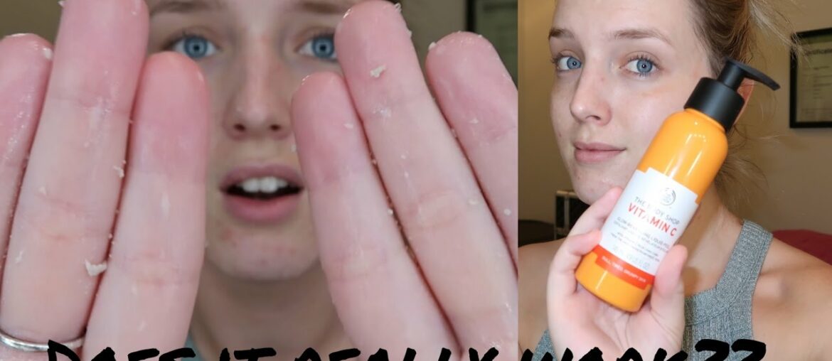 DOES IT REALLY WORK?? Body Shop Vitamin C Peel