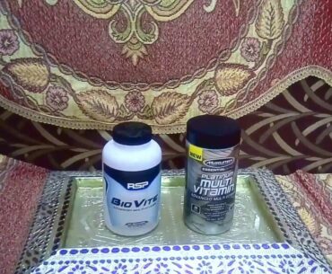 Muscletech Platinum Multi Vitamin vs RSP Nutrition Bio Vite