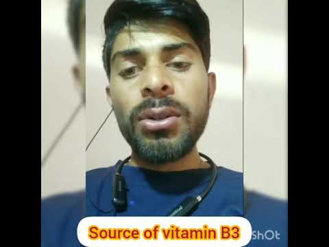 Source of vitamin B3