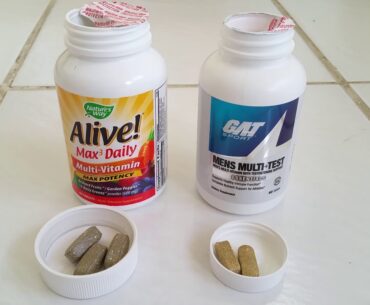 Nature's Way Alive versus GAT Multi-Test Vitamin Supplement