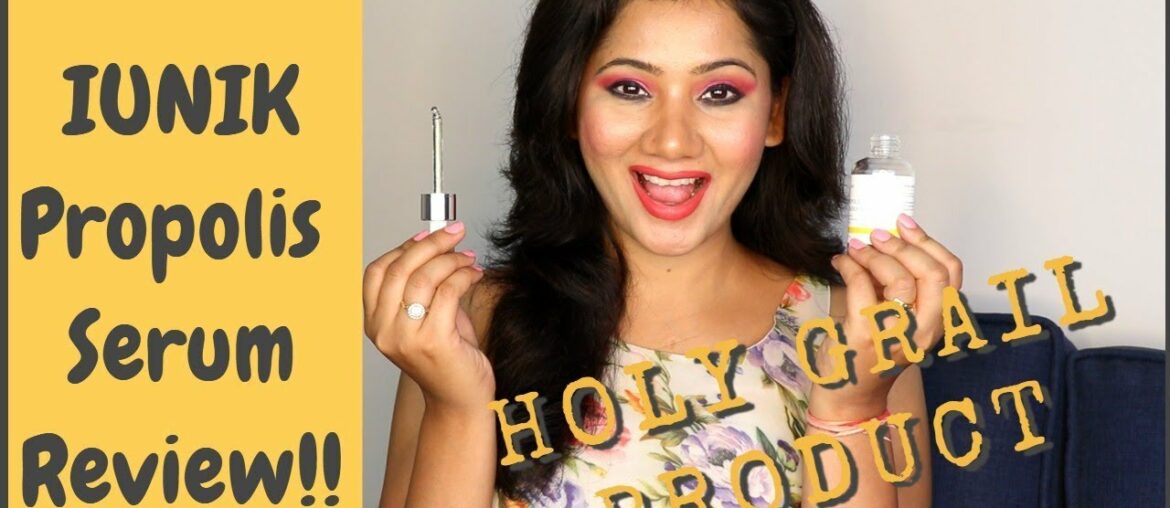 Iunik Propolis Vitamin Synergy Serum HONEST Review | K Beauty India