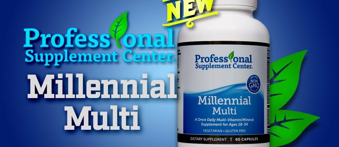 Millennial Multi - Pharmaceutical Grade Multi-Vitamin Supplement