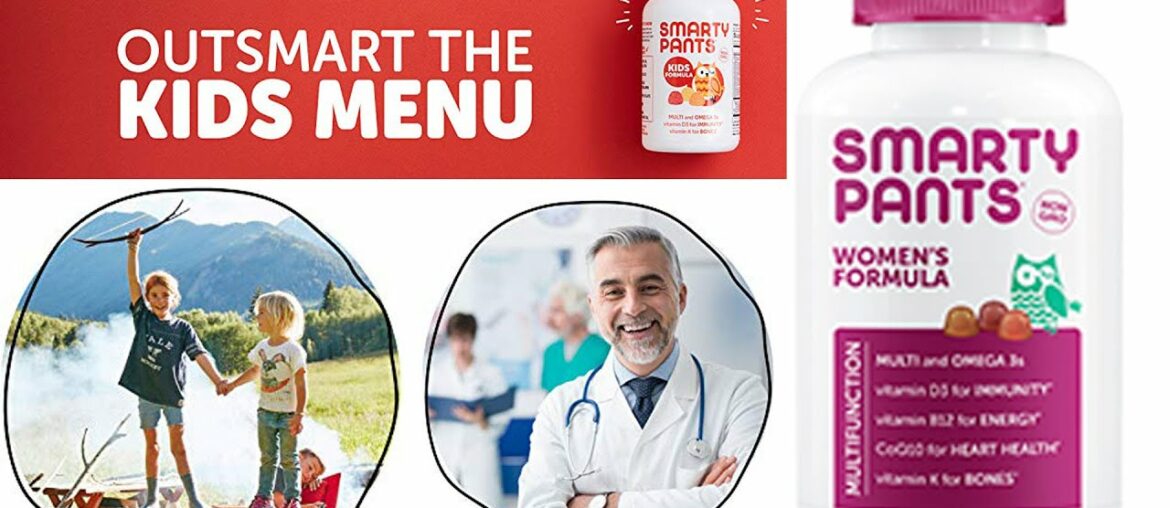 SmartyPants Daily Kids Multivitamin Gummies Vitamin C, D3, and Zinc for Immunity, Gluten Free, Omega