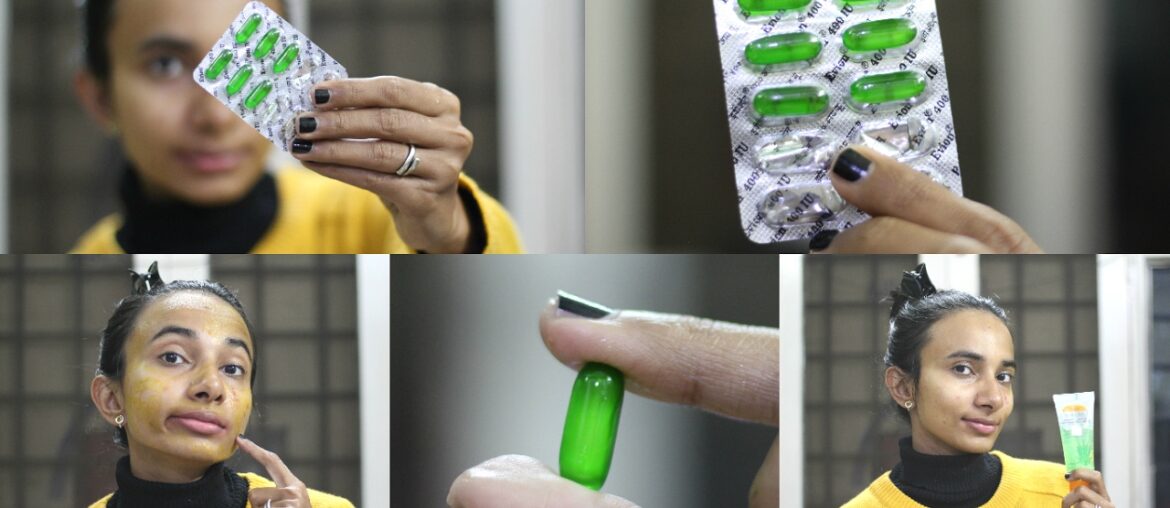 [Hindi] 11 Vitamin E (Evion 400 Capsule) Benefits and Uses For Skin & Hair | Sneha Sen