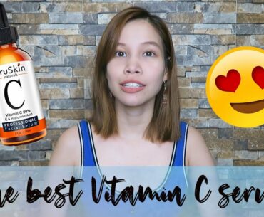TruSkin Naturals Vitamin C Serum | Product Review | SKINCARE
