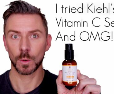 I TRIED KIEHL'S VITAMIN C SERUM AND IT'S AMAZING!!!!