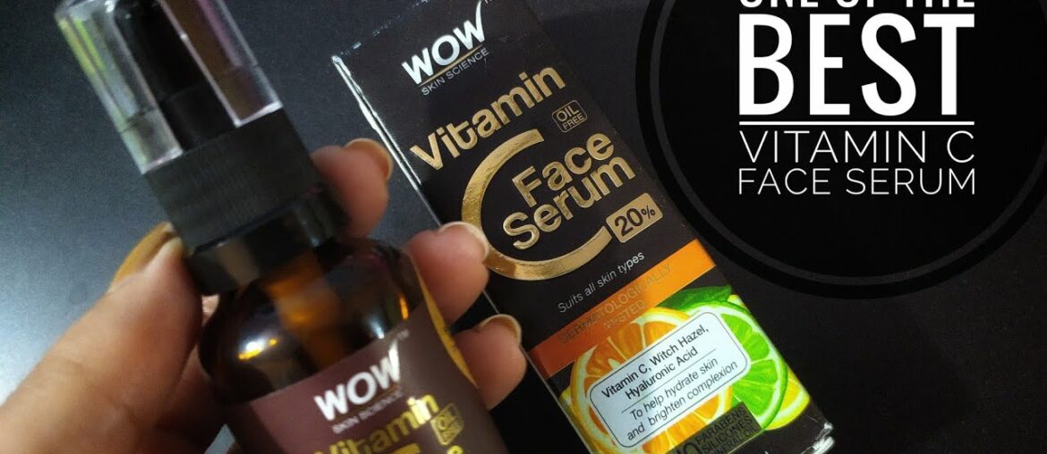 *New* Wow skin Science 20% Vitamin C Face Serum | 1-week experience & review | Oily Sensitive skin