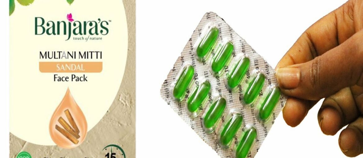 LATEST VITAMIN E OIL & MULTANI MITTI FACE PACK BEAUTY TIPS& LIFE HACKS| EASY NATURAL BEAUTY HACKS