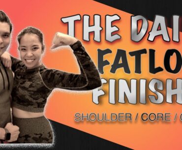 QUICK FATLOSS FINISHER | 8 MINUTES | MABILIS AT EFFECTIVE | SHOULDER | CORE | GLUTES