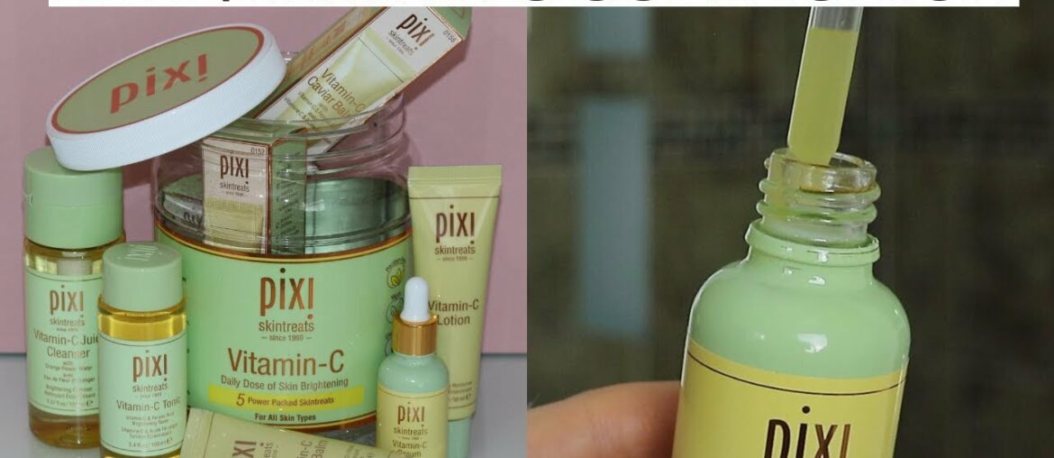 PIXI VITAMIN C COLLECTION FIRST IMPRESSION AND DEMO UK