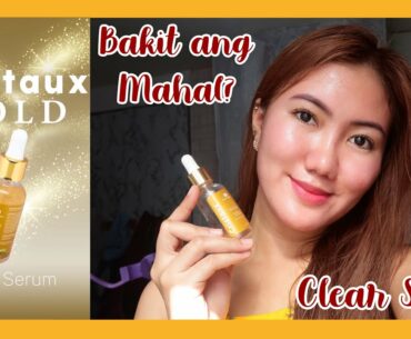 CLEAR SKIN! BEAUTEDERM CRISTAUX GOLD ELIXIR SERUM REVIEW ✨ With Retinol & Vitamin C