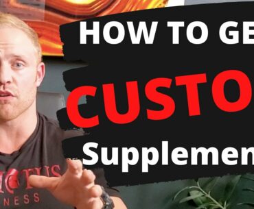 Custom SUPPLEMENTS + STRENGTHEN YOUR IMMUNE SYSTEM DURING COVID19