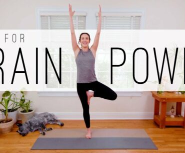12 Min Yoga For Brain Power  |  Yoga With Adriene