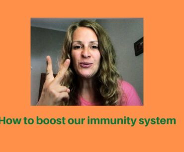 how to boost my immunity system