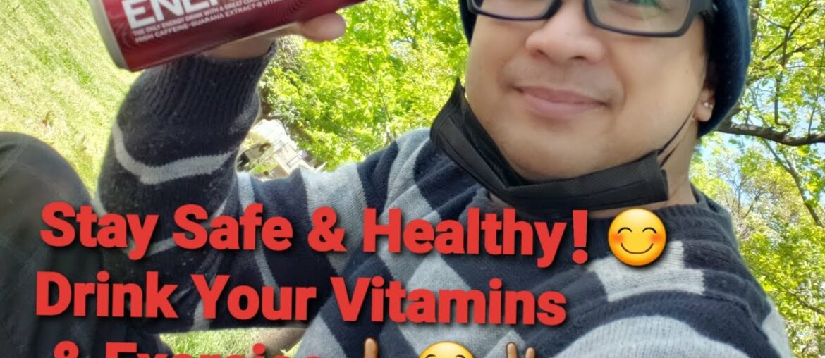 Stay Safe & Healthy (Fight Covid-19)(Drink Vitamins & Exercise Daily)