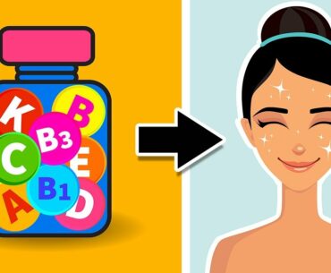 5 Of The BEST Vitamins for Healthy Looking Skin!