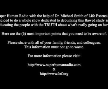 Debunking the study "Vitamin Supplements Could Increase Your Risk Of Death"