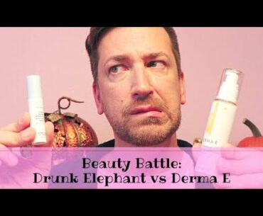Beauty Battle | Drunk Elephant C Firma vs Derma E Vitamin C | Dupe?