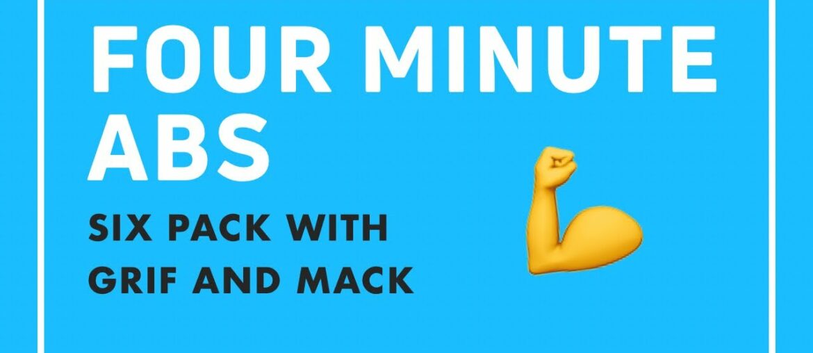 Core Workout | 4 Minute Abs
