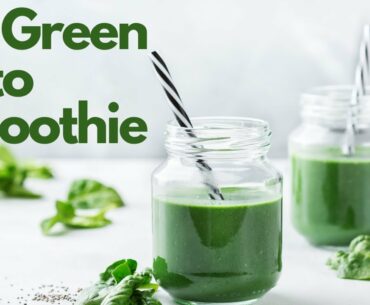 Go Green Keto Smoothie Recipe | Join The Health