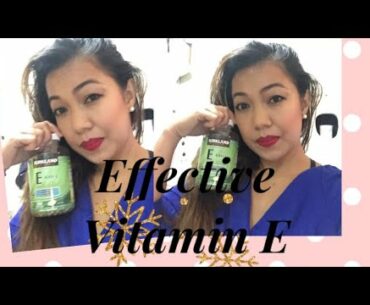 EFFECTIVE VITAMIN E KIRKLAND FOOD SUPPLEMENT