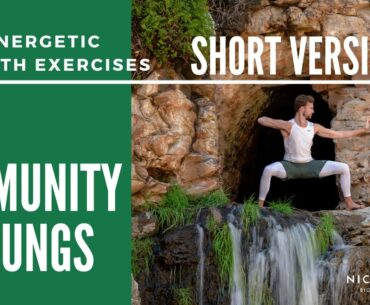 SHORT Qigong for Immune System - Lung Exercises to Boost Immunity - Coronavirus, COVID-19