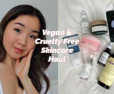 Vegan & Cruelty Free Skincare Haul | the ordinary, k-beauty, & more
