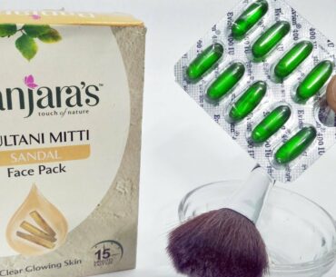 VITAMIN E CAPSULE & MULTANI MITTI BEAUTY TIPS That Will Change Your Life - Simple Skin Care Hacks