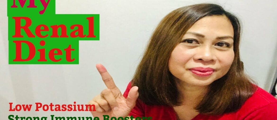 Chronic Kidney Disease | My regular renal diet. Low Potassium. Strong Immune Booster