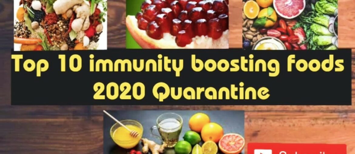 Top 10 foods to boost immunity naturally