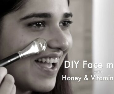 DIY Face mask with Honey & Vitamin E | Makeup Hacks