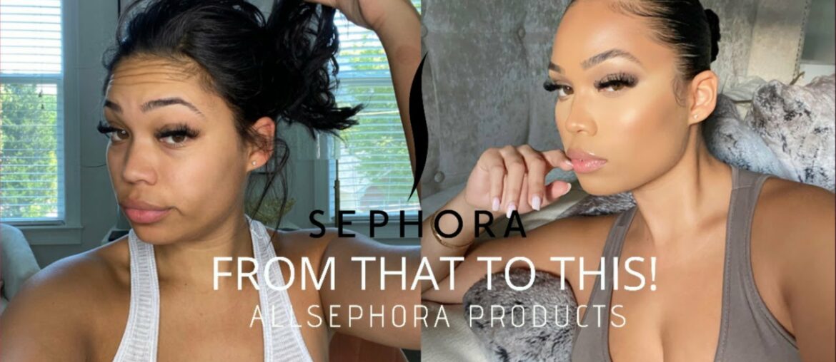 SEPHORA GLOWY MAKEUP TUTORIAL | SEPHORA SPRING SALE | Briana Monique'