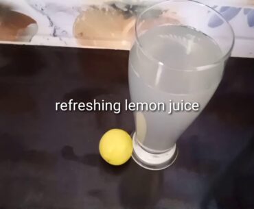 Lemon juice## refreshing drink## immunity boost up drink## natural source of vitamin C##