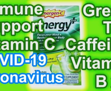Ascorbic Acid - COVID-19 Coronavirus - Immune Support Vitamin C Green Tea Caffeine 7 Vitamin B 💊🇺🇸🇬🇧