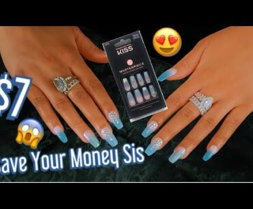 How I Make My $7 Press On Nails Look Salon Done In Quarantine ‼️| ((MUST WATCH))|