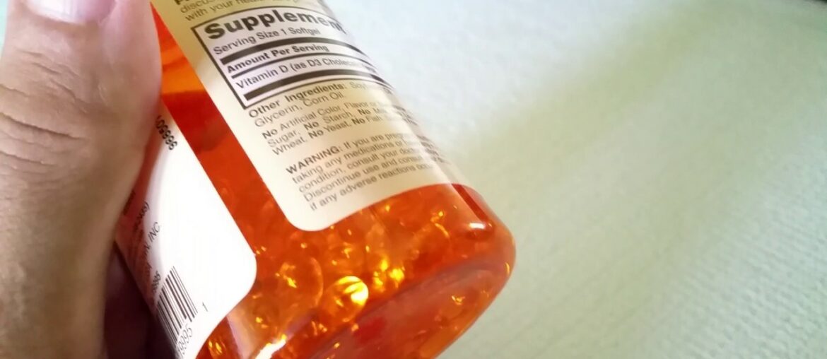 Sundown Naturals Vitamin D3 1000 IU supplement