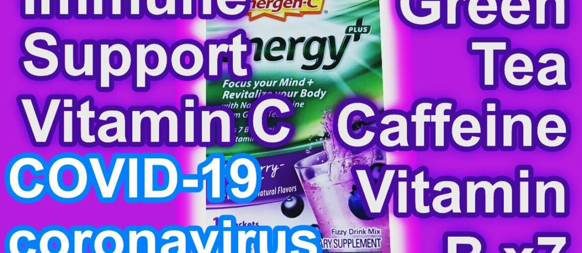 Ascorbic Acid - COVID-19 Coronavirus - Immune Support Vitamin C Green Tea Caffeine Blueberry💊🇺🇸🇬🇧