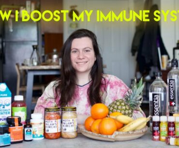 Ways I Boost My Immunity! | Manuka Honey, Vitamin D3 & C, Coconut Water, Alkaline Water and more!