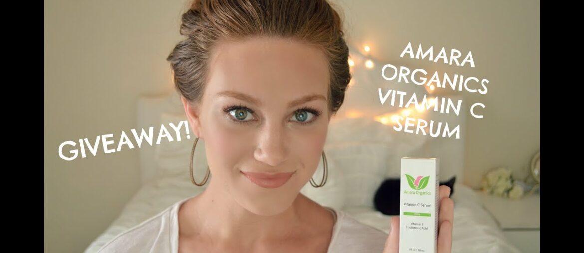 Open Giveaway: Amara Organics Vitamin C Serum