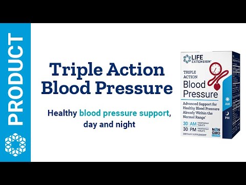 Triple Action Blood Pressure | Life Extension