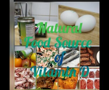 Natural food source of Vitamin Dd