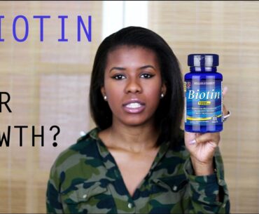Biotin Vitamins/Supplements for Hair Growth | Healthy Hair Journey
