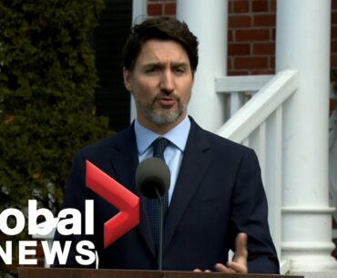 Coronavirus outbreak: Justin Trudeau addresses his wife's COVID-19 diagnosis | FULL
