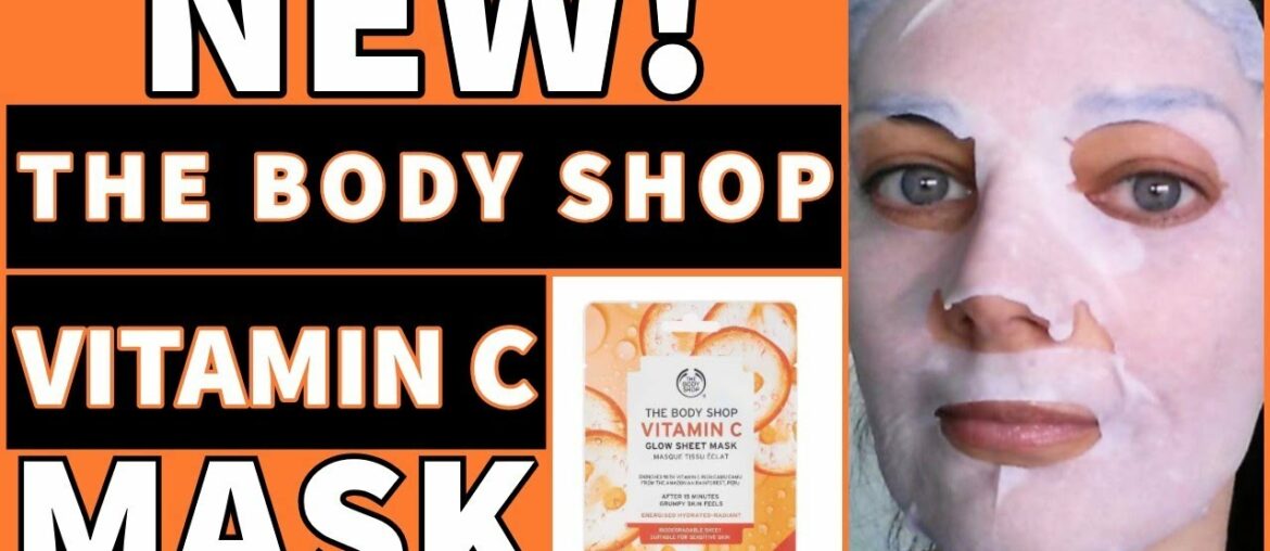 THE BODY SHOP VITAMIN C GLOW SHEET MASK