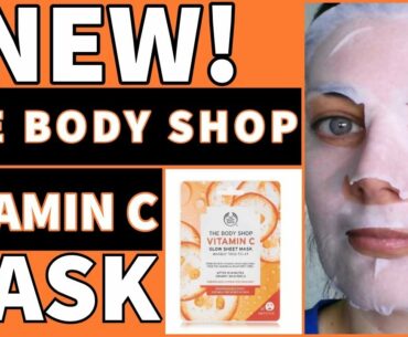 THE BODY SHOP VITAMIN C GLOW SHEET MASK