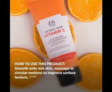 The body shop Vitamin C Microdermabrasion review