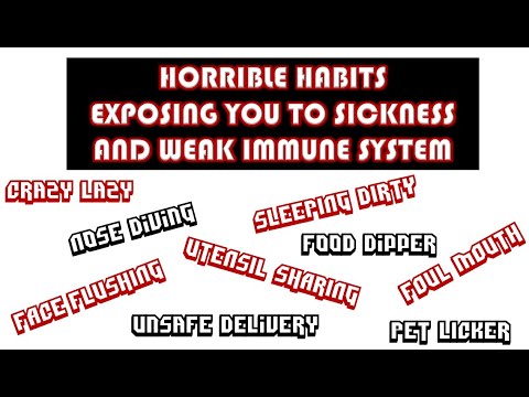 Coronavirus COVID 19 Avoid Horrible Habits Build Strong Immune System