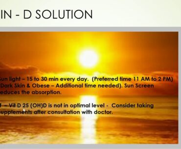 Vitamin - D Solution (Tamil)